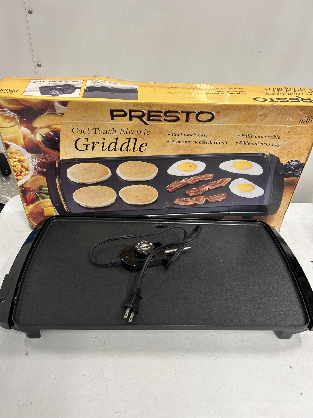 Presto Cool Touch Griddle 07030