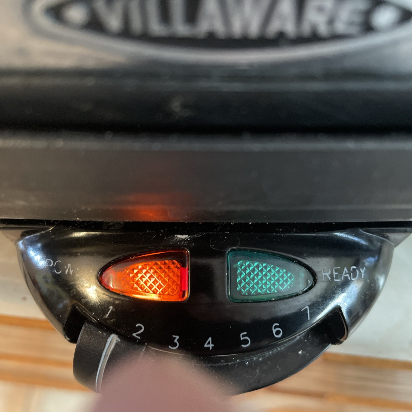 VillaWare Uno Panini Grill Press Sandwich Maker Model 2160