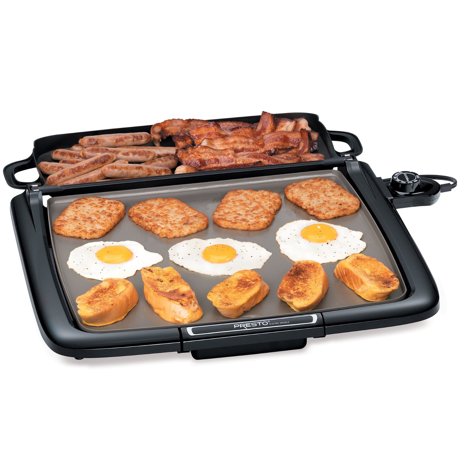 Presto Ceramic Nonstick Electric Griddle Warmer Plus Tray FREESHIP