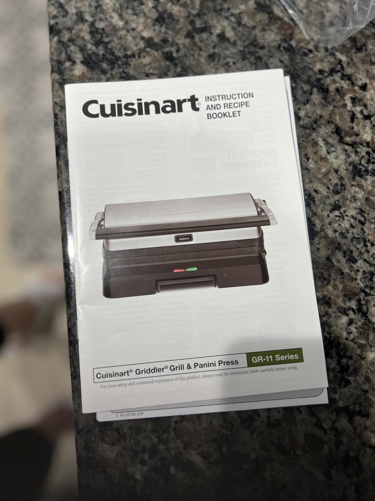 Cuisinart Griddler Grill and Panini Press GR-11NAS New in Box. Only used twice.