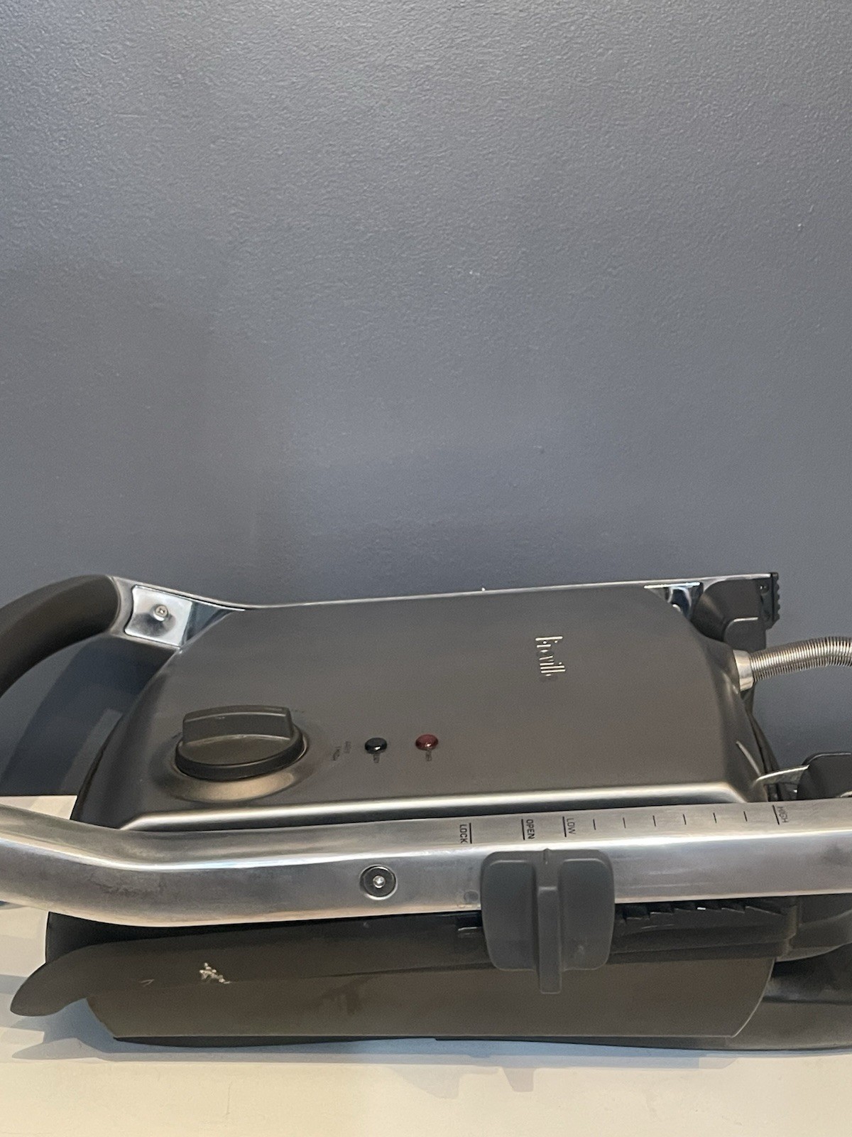 Breville Sandwich Grill Press TG425XL 1500W Stainless Steel Panini Maker Silver