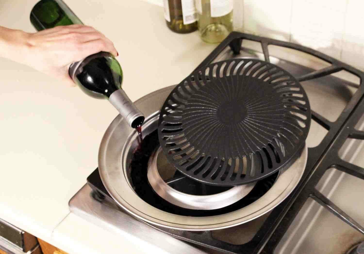 Grill It, The Original Stove Top Grill, Smokeless Stovetop Indoor BBQ, H4766