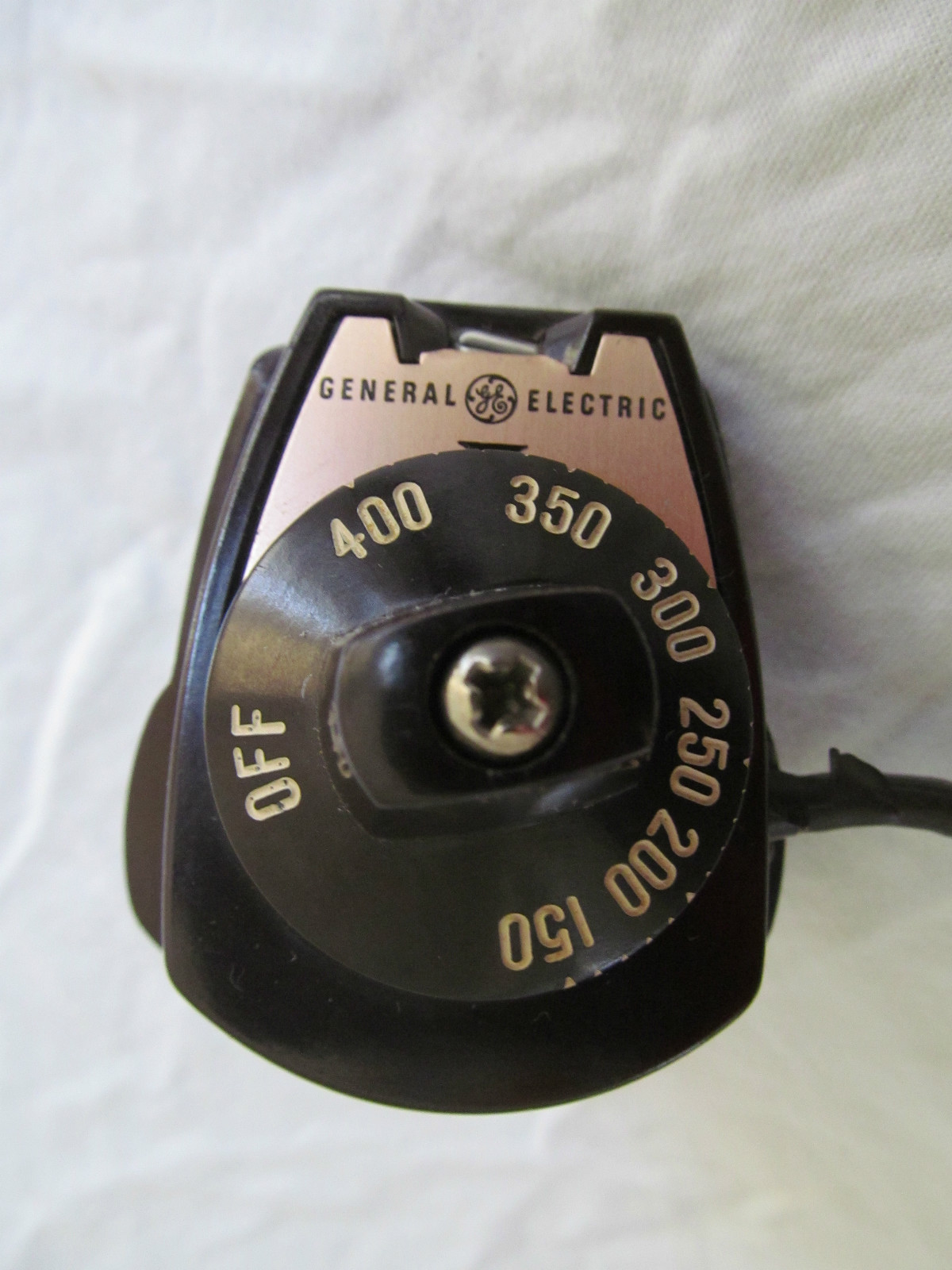 Vintage BPI Brown GE General Electric Heat Control Temperature Probe Power Cord
