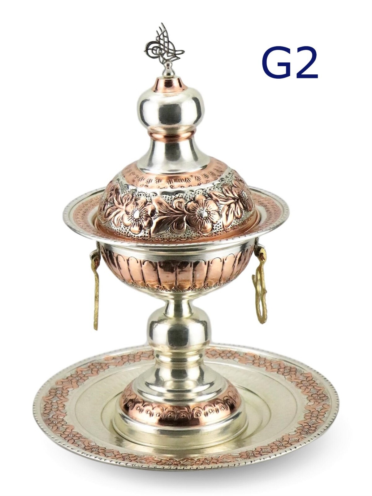 Handmade Decorative Large Copper Grill,Anatolian Old Motifs,Wedding & Mom Gift