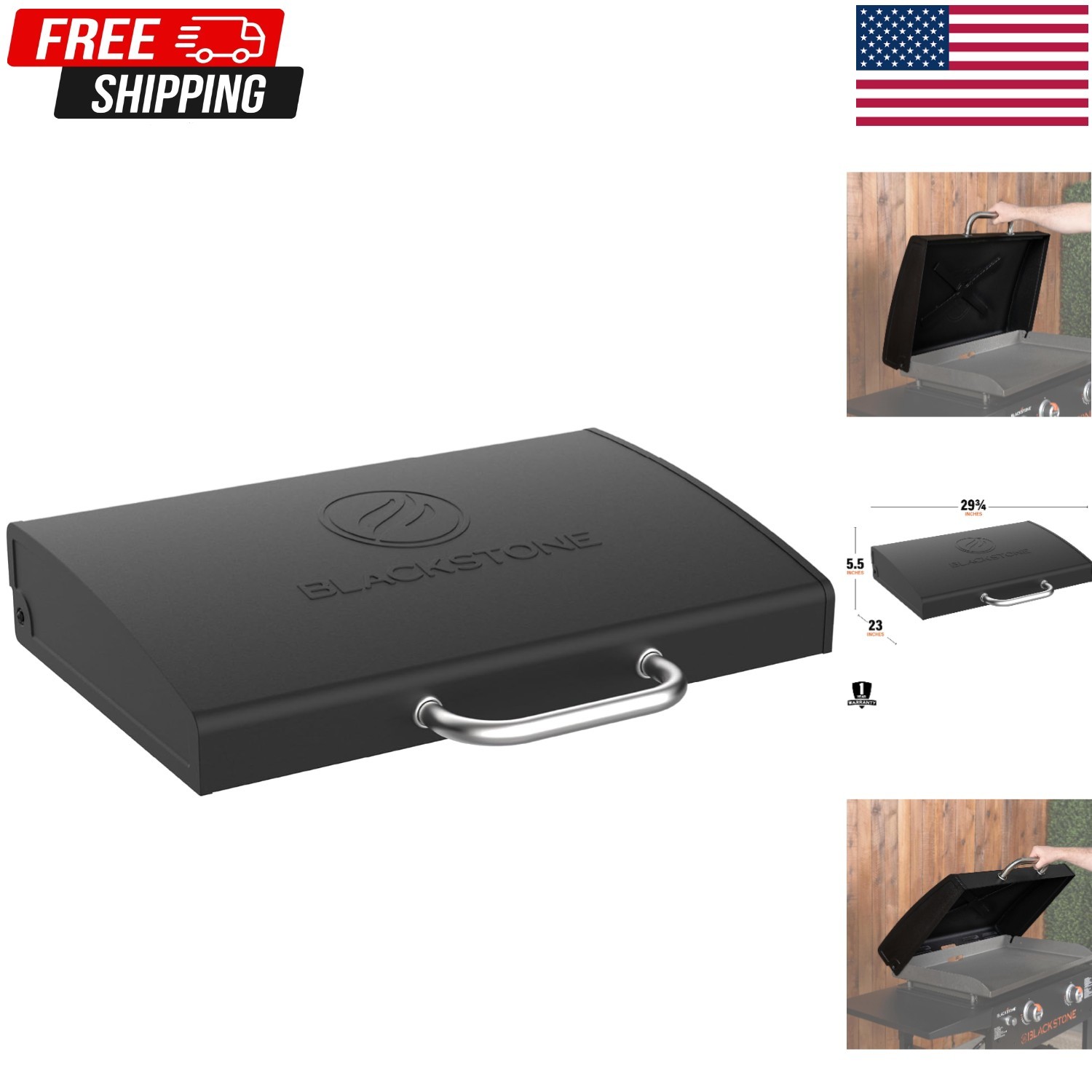 5856 Omnivore 36″ Griddle Hood, Built-in Flat Top Grill Hood with Handle,……