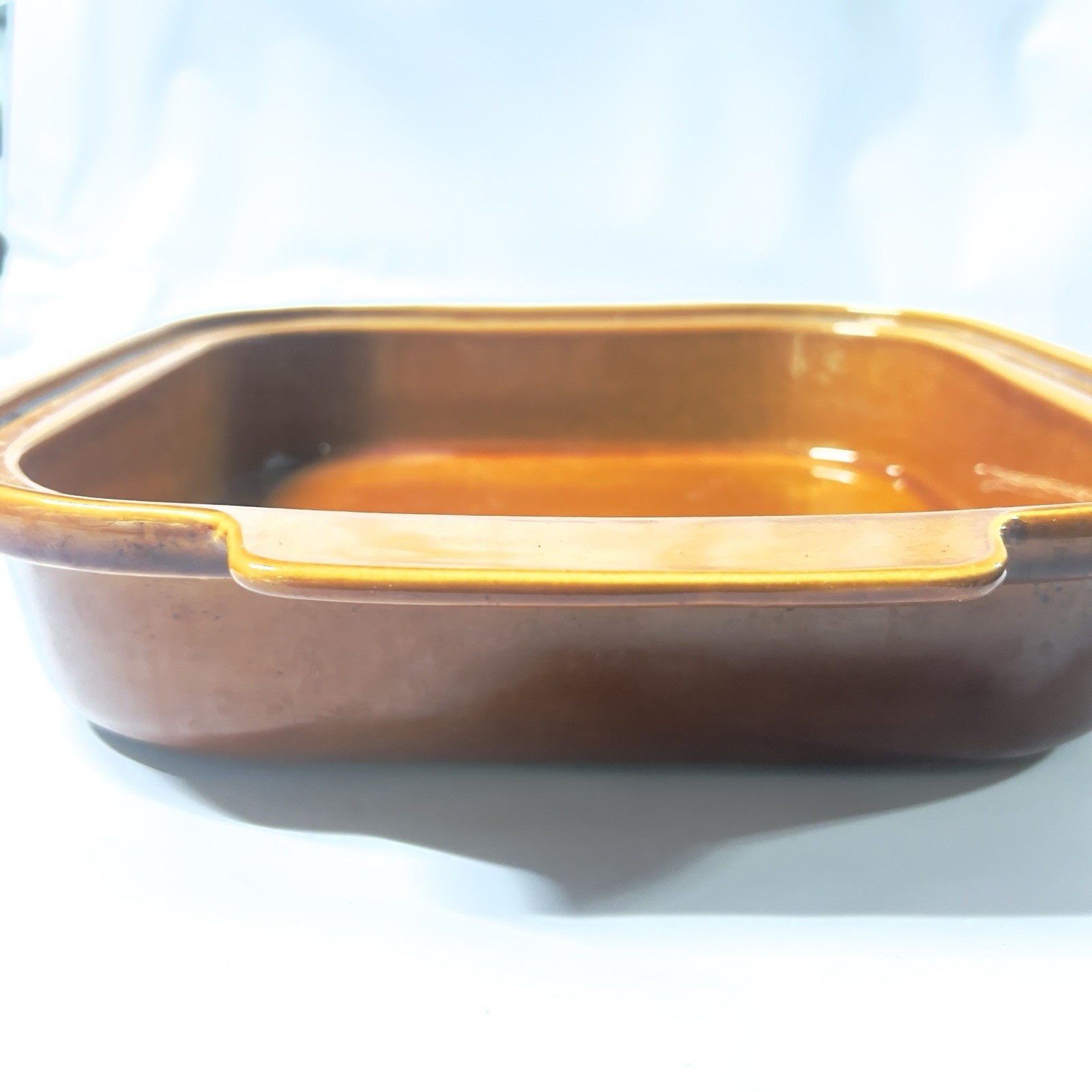 Vtg Sunbeam Electric Skillet Griddle Insert Stoneware Ceramic Casserole Dish 12″