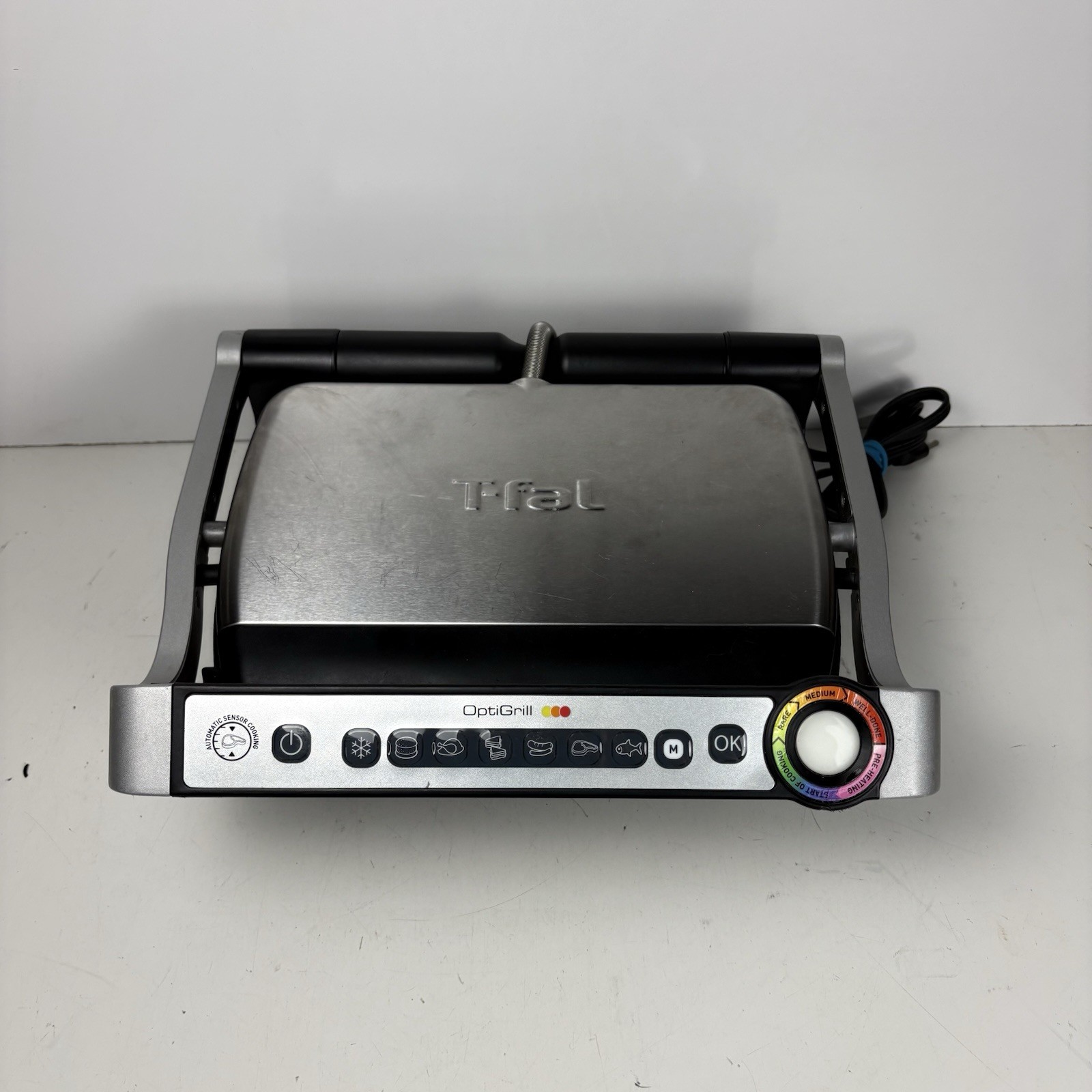 T-fal OptiGrill GC702D53 Indoor Electric Grill Smart Sensor Tested Working