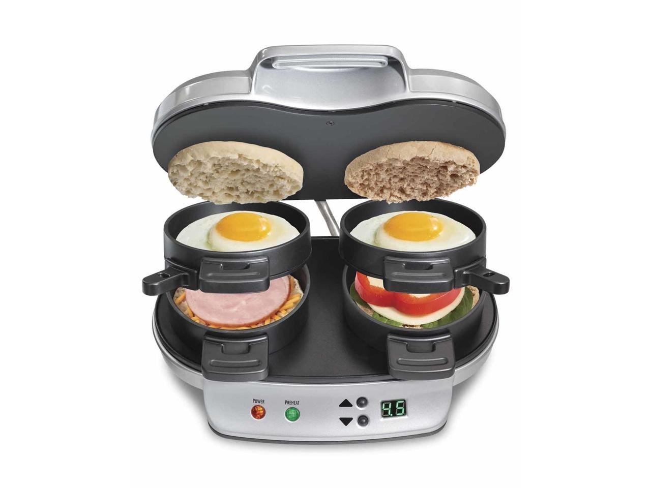 Hamilton Beach 25490A Dual Breakfast Sandwich Maker