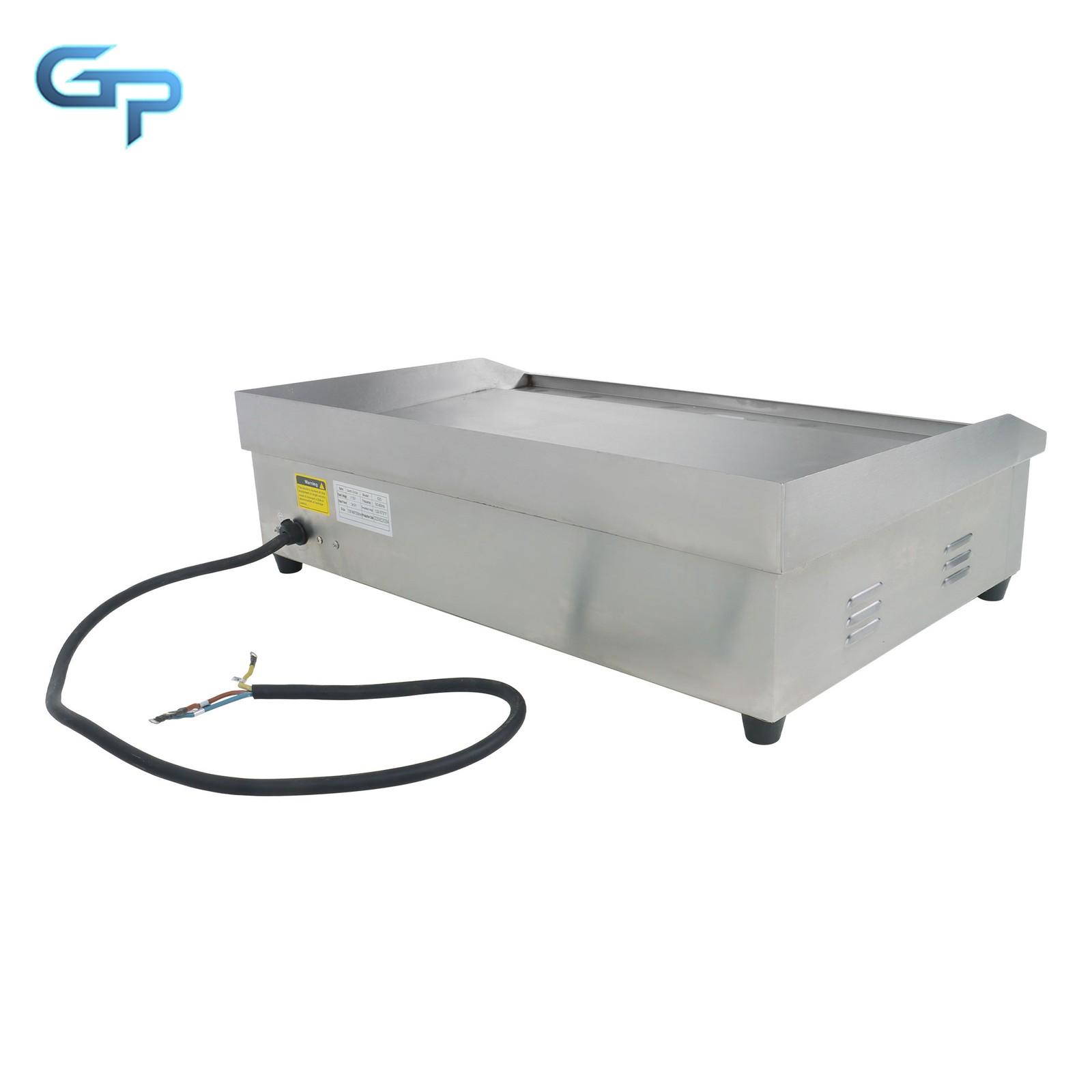 30″ Commercial Electric Griddle Countertop Flat Top Grill 3000W Full Flat