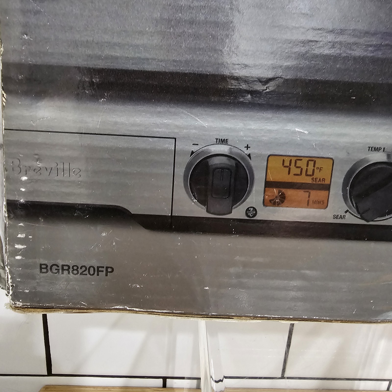 Breville BGR820XL Smart Grill Flat Cooking Plate Insert Non-Stick Part# BGR820FP