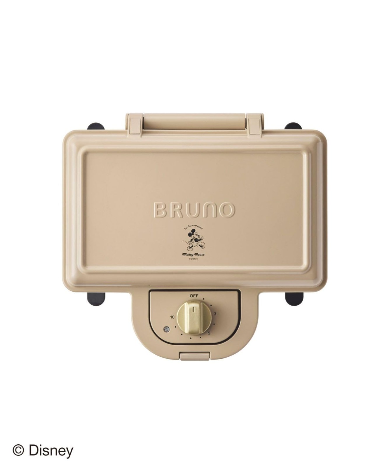 Bruno BOE136-BE Disney Hot Sand Maker Double Mickey Beige Japan Electric Gift