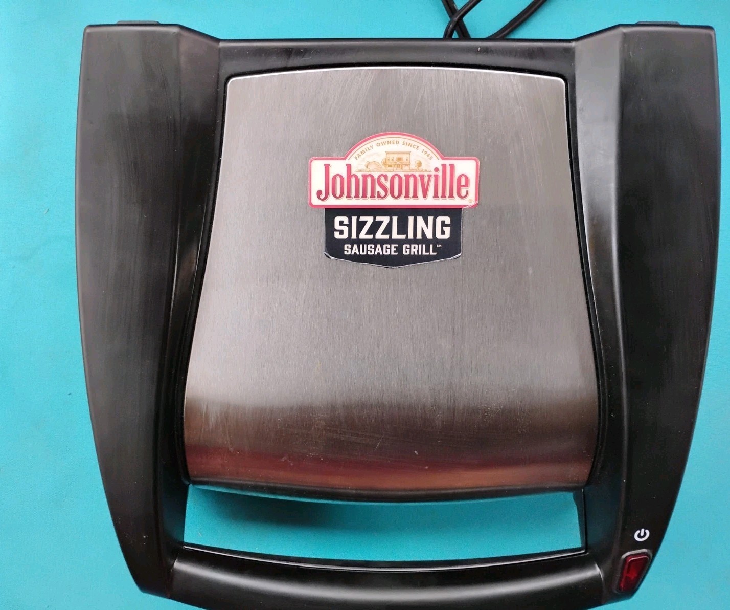 Johnsonville Sizzling Sausage Indoor Electric Grill Countertop Original Box