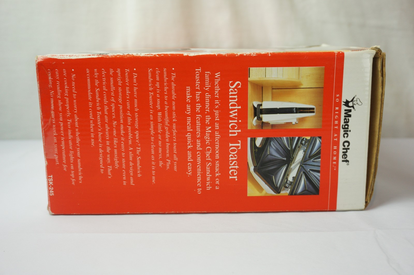 Magic Chef Sandwich Toaster NIB