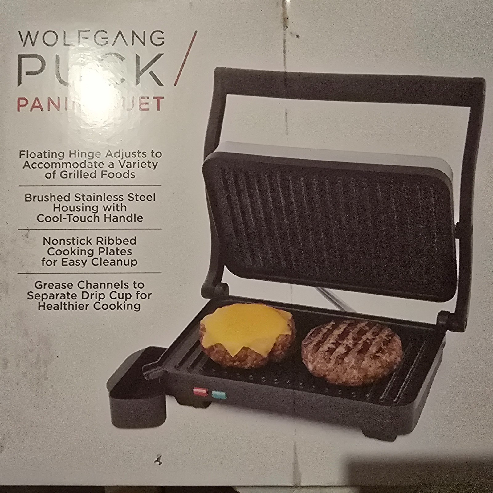 New in Box Wolfgang Puck Panini Duet