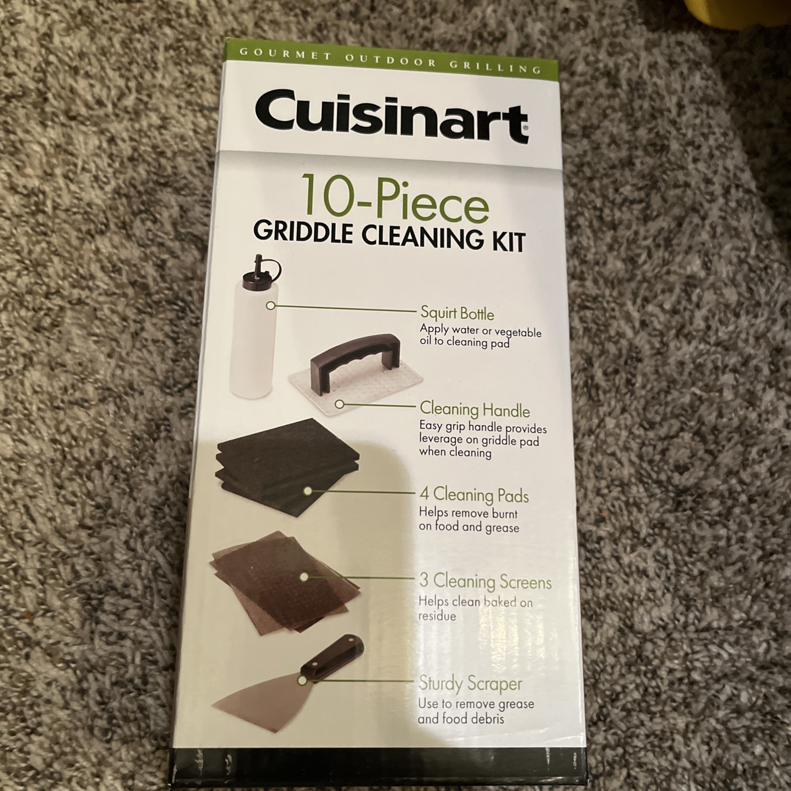 Cuisinart 10 Piece Griddle Cleaning Kit CCK-358