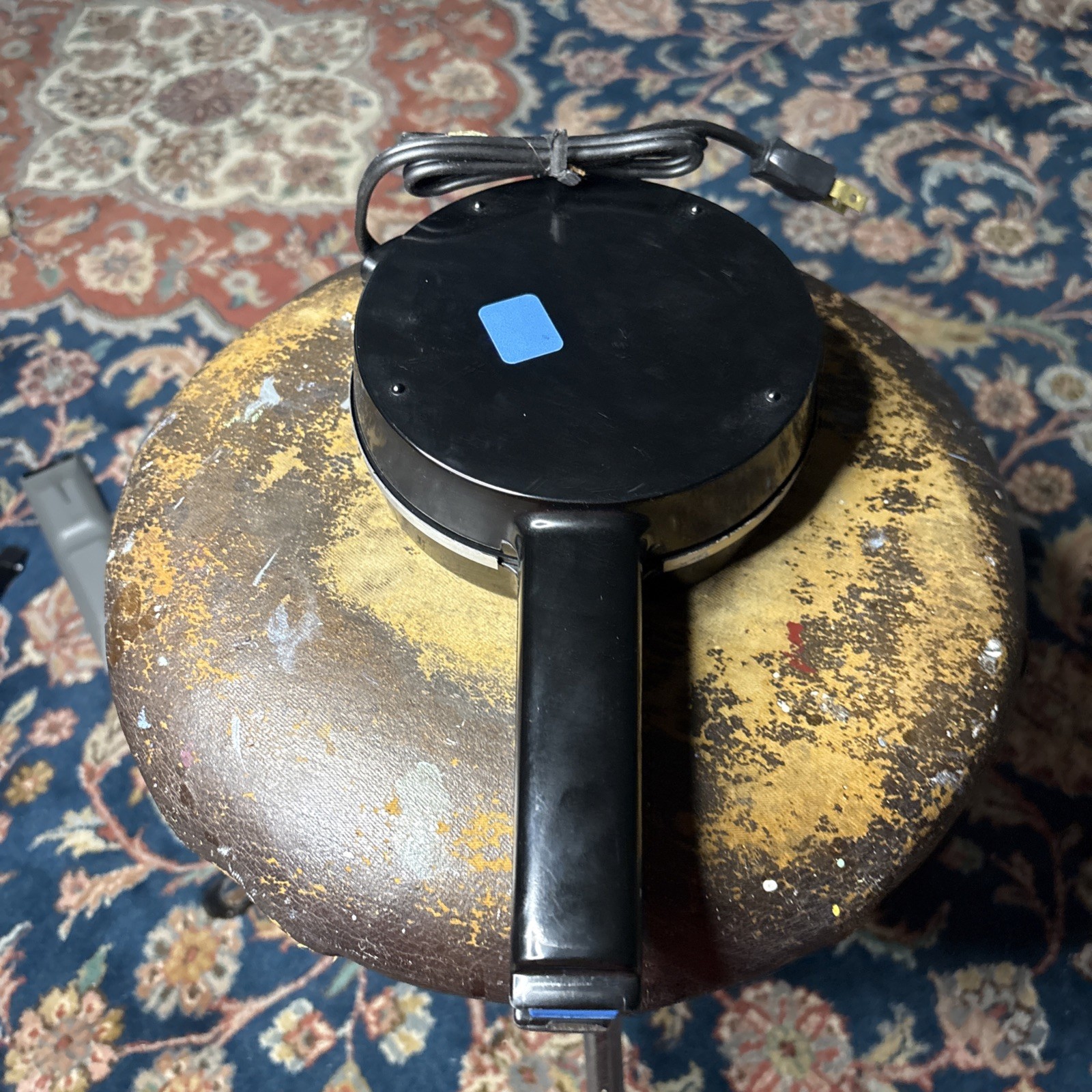 Vintage Presto Burger Electric Hamburger Sandwich Cooker Broken Clamp Works