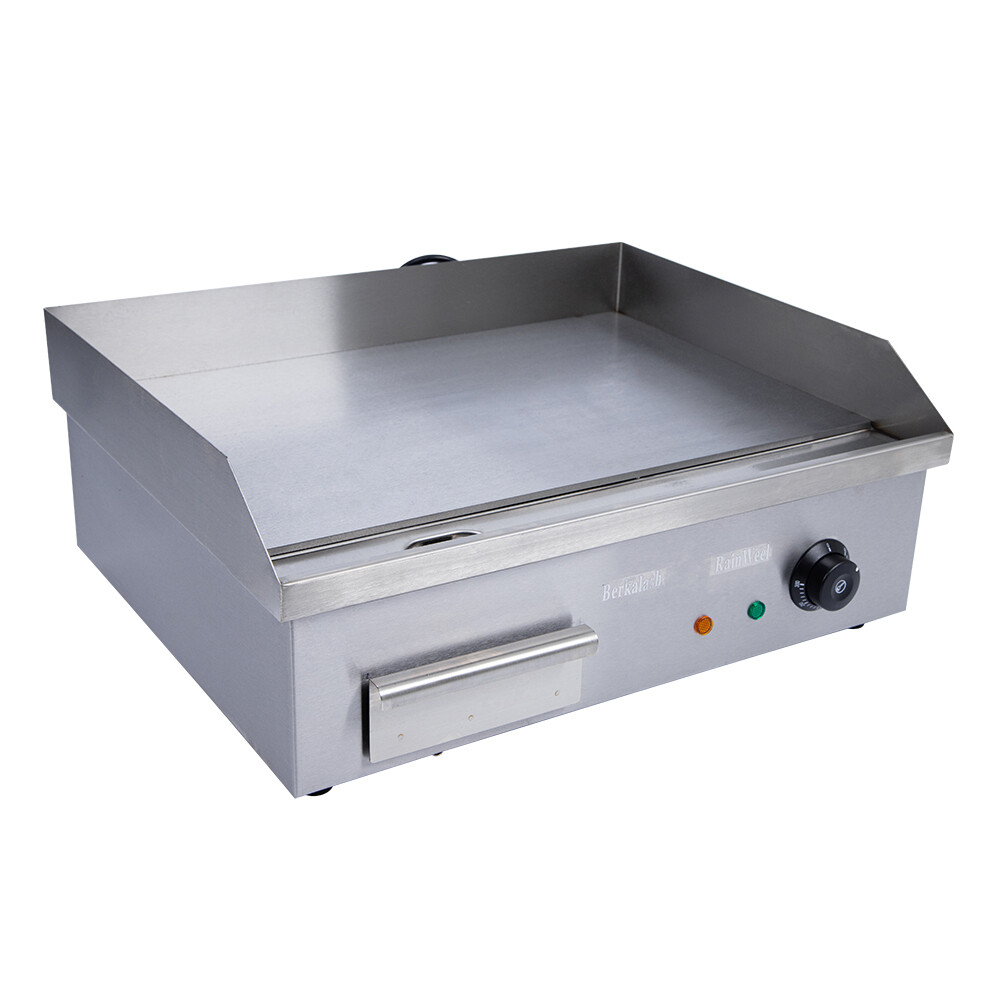 1.6KW Commercial Electric Griddle Cooktop Flat Top Plate Restaurant Grill BBQ US