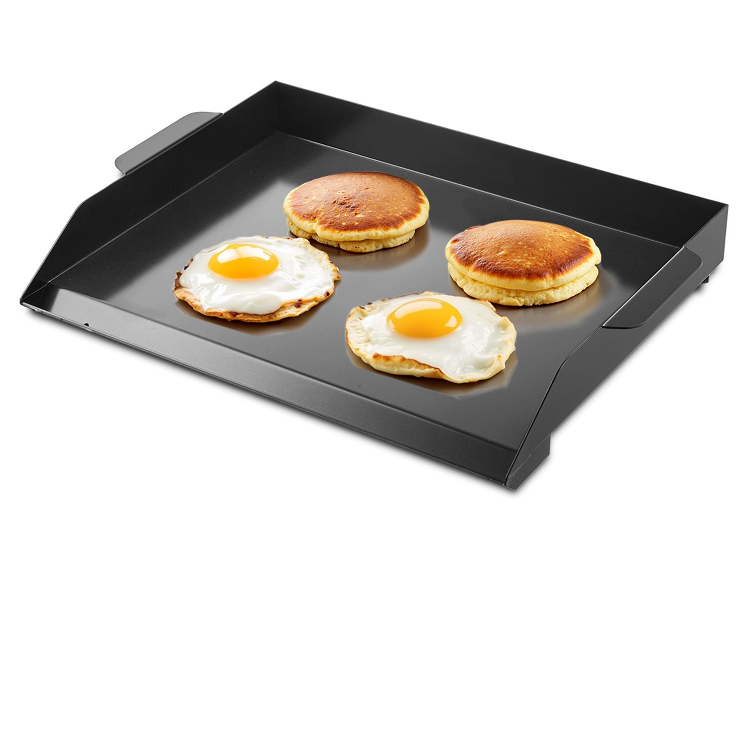 Uimoso 20×16 in Carbon Steel Flat Griddle Pan for BBQ and Cooking