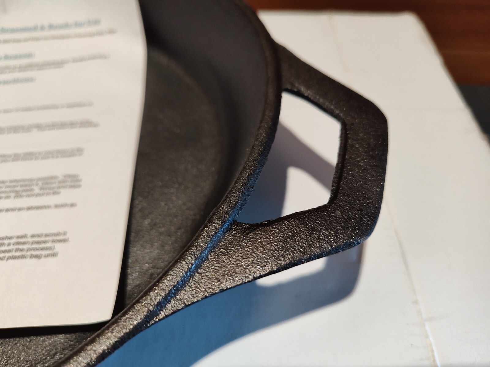 NIB 10.5″ PARINI™ PRE-SEASONED CAST IRON SKILLET