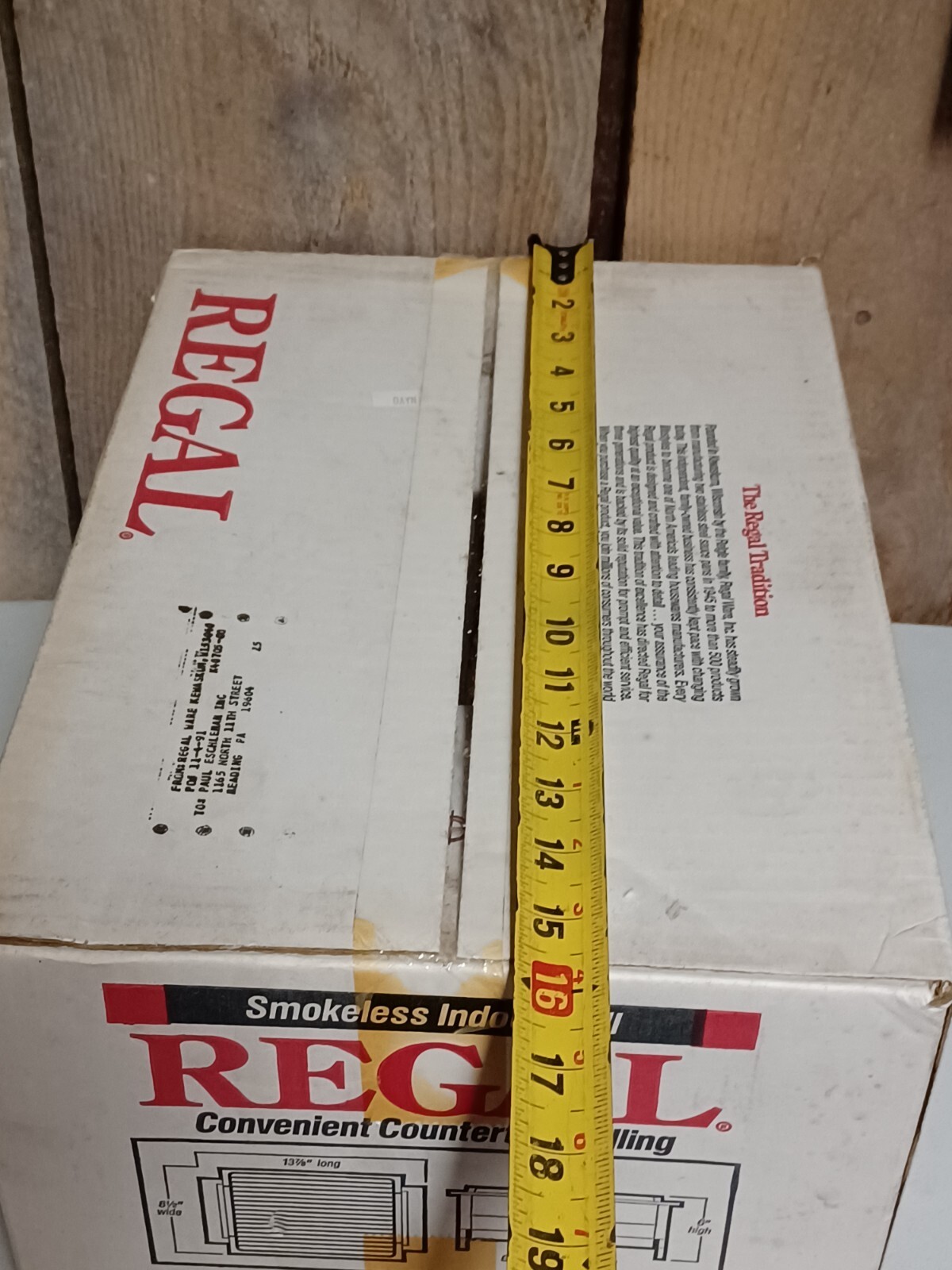 Vintage Regal Griller 2 Smokeless Electric Indoor Grill Model K6708 New in Box