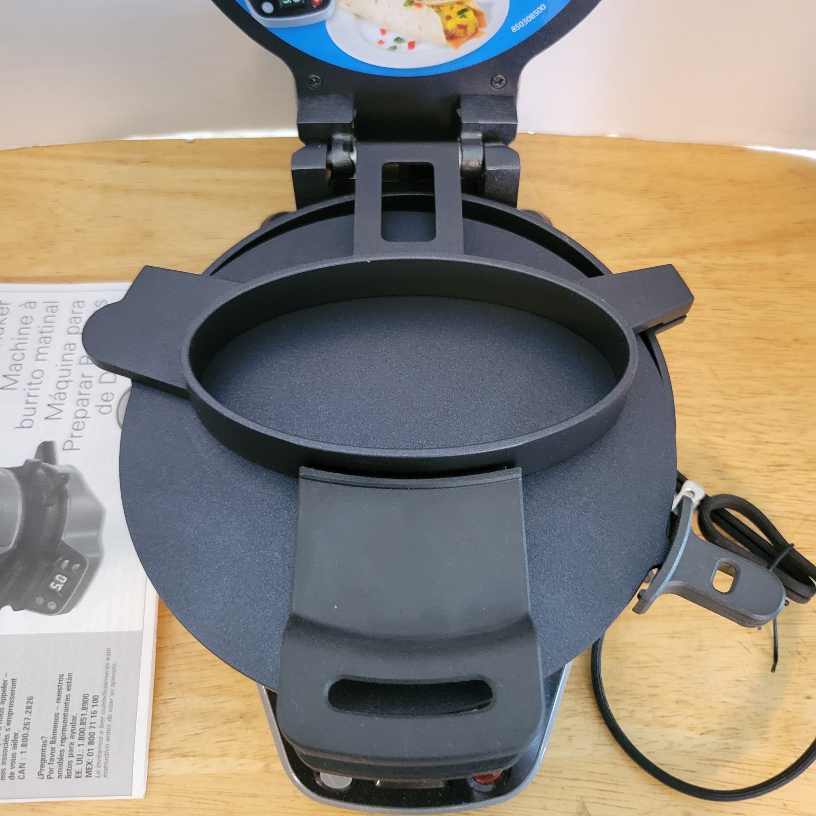 Hamilton Beach Breakfast Burrito maker model 25495 New with Tags No Box
