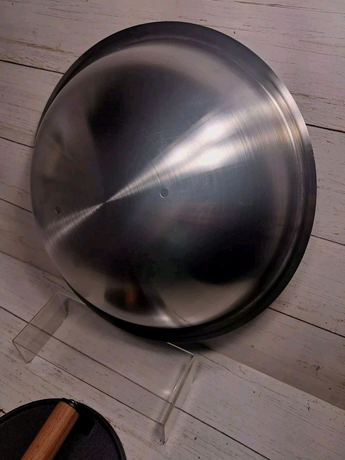 Heavy Duty Round Melting Dome 12 Inch with 7″ Round Cast Iron Grill Burger Bacon