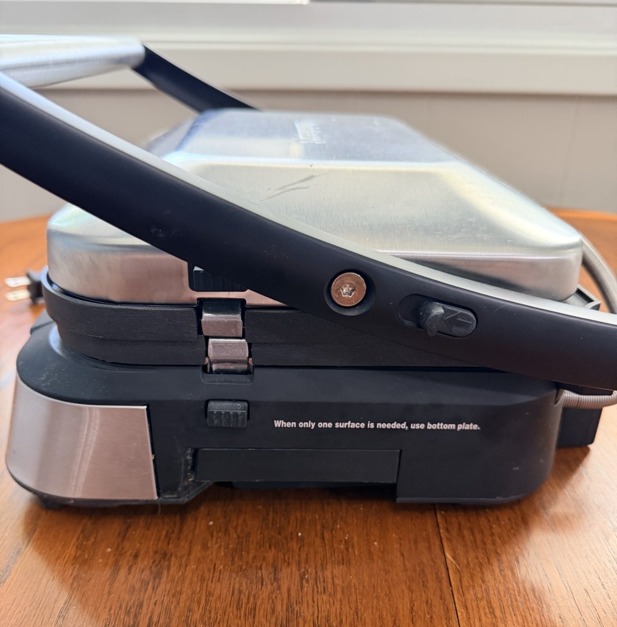 Cuisinart GR-6S Contact Griddler with Smoke-less Mode & 6 Functions