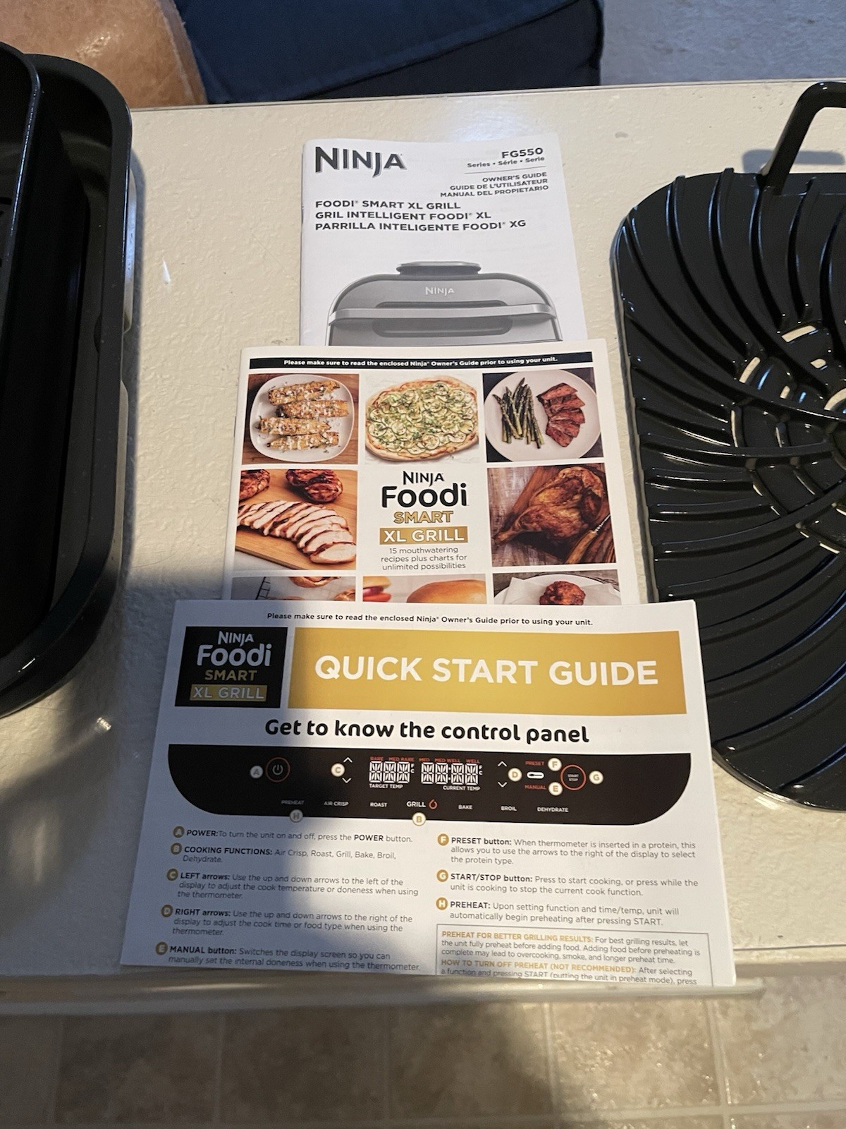 Ninja Foodi FG551 Smart XL Indoor Grill – Black