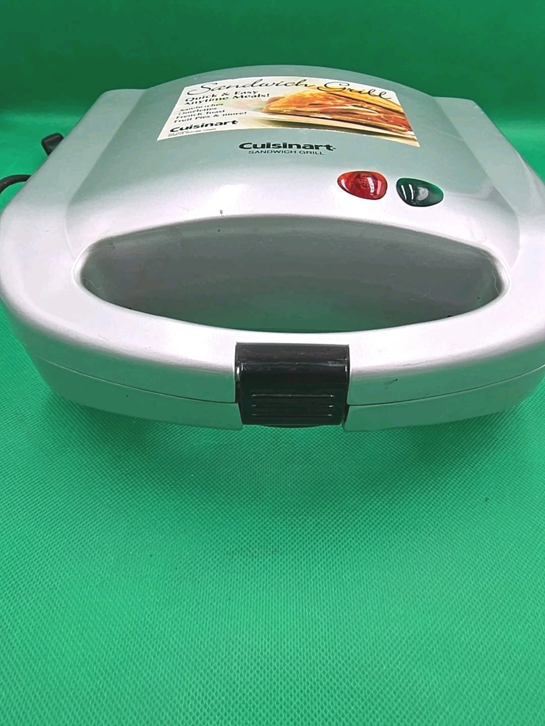 Cuisinart Sandwich Grill Countertop Cooking Dual Non-Stick PG12754A