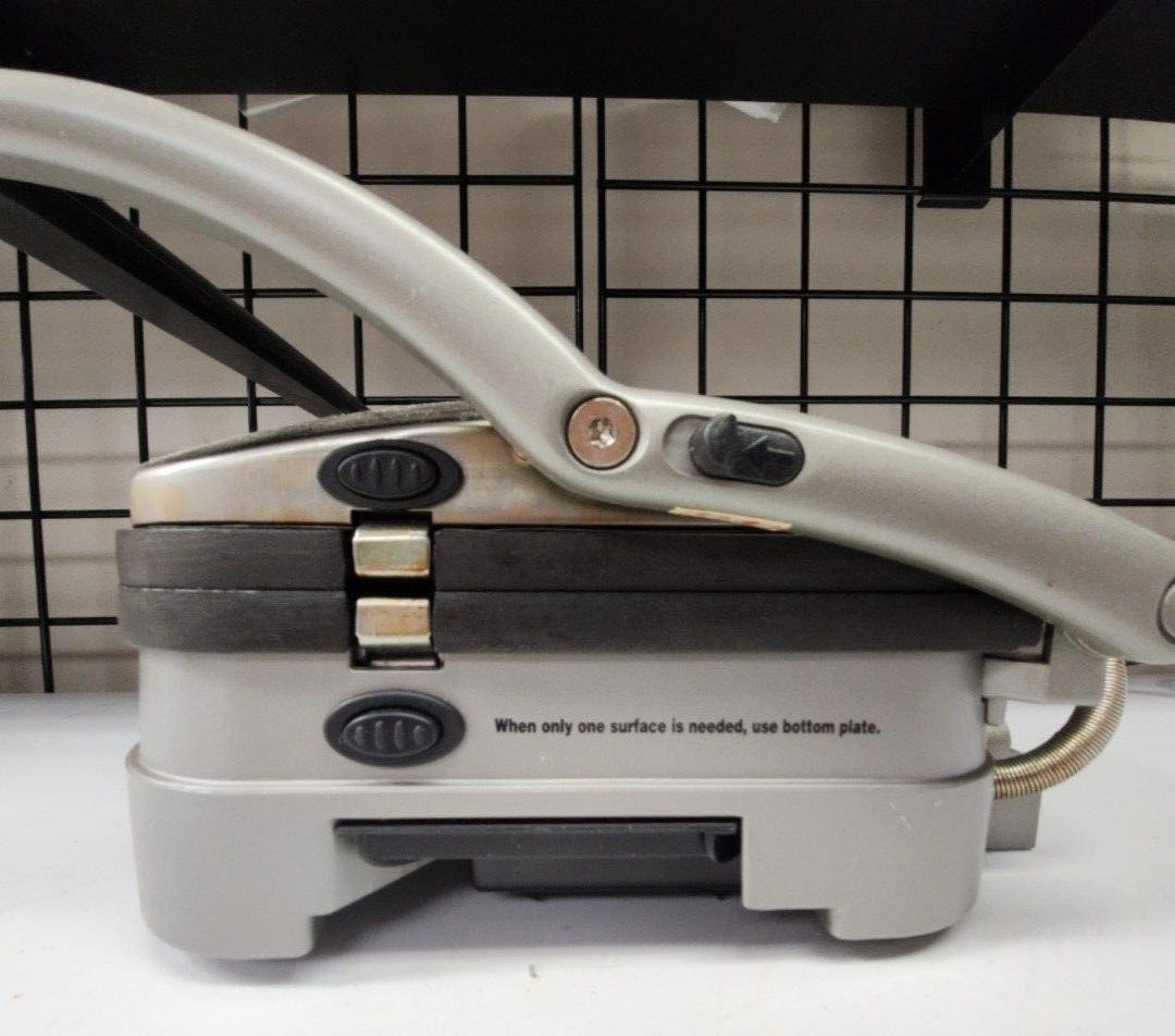 Cuisinart GR-4N 5-in-1 Griddler Electric Contact Grill Griddle 1500W Silver
