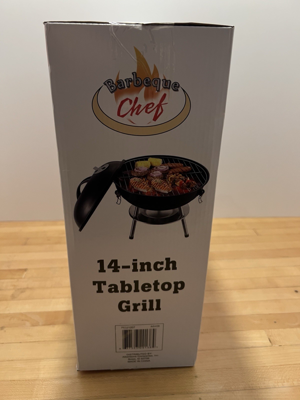 Barbeque Chef, 14 Inch Tabletop Grill, Outdoor Use Only, Ships from Arizona