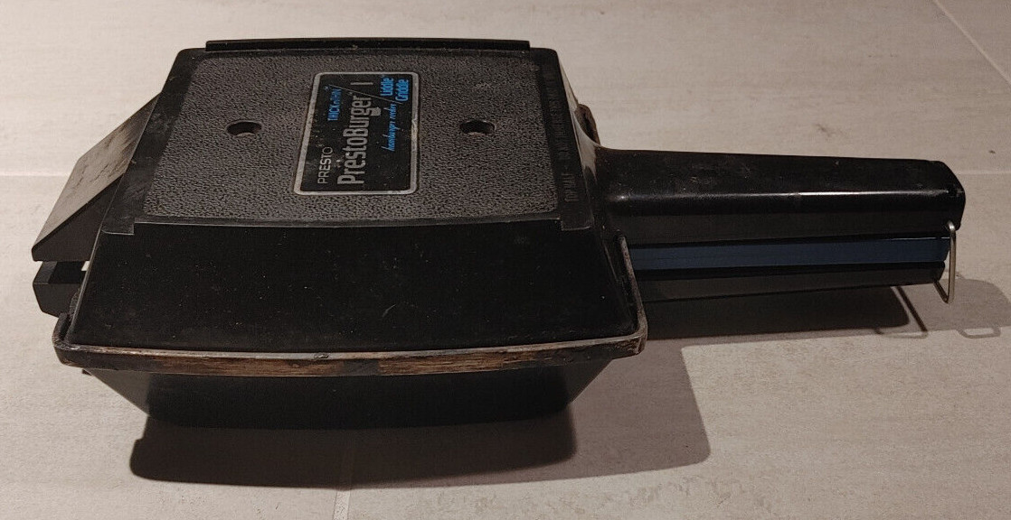 Vintage Thick-n-Thin Presto Burger 1 Liddle Griddle Cooker, Burgers & More