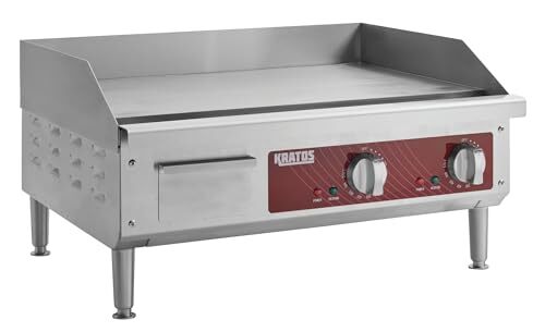 Kratos 29M-006-24″ Commercial Countertop Electric Griddle – 24″Wx15-1/2″D