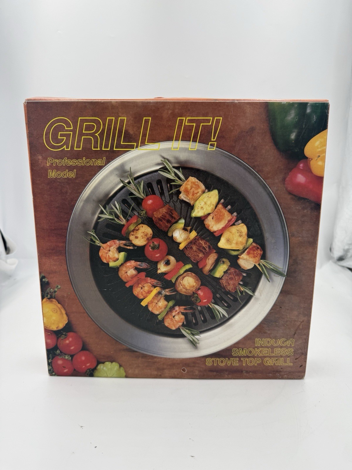 Grill It – Indoor Smokeless Stove Top Grill Professional Model – Used
