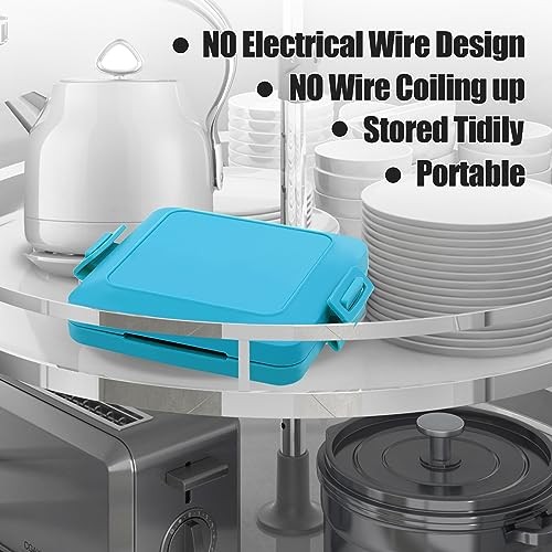 & Toaster,Microwave Grill,Panini Press | Blue Microwave Sandwich Maker