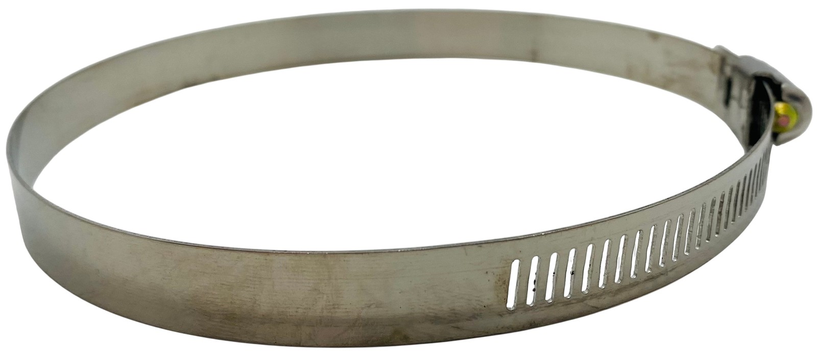 10-Pack S.S. Dryer Vent Hose Clamps 4″–5″ (CL4) SAE #06 1/4″ Screw 5/16″ Band