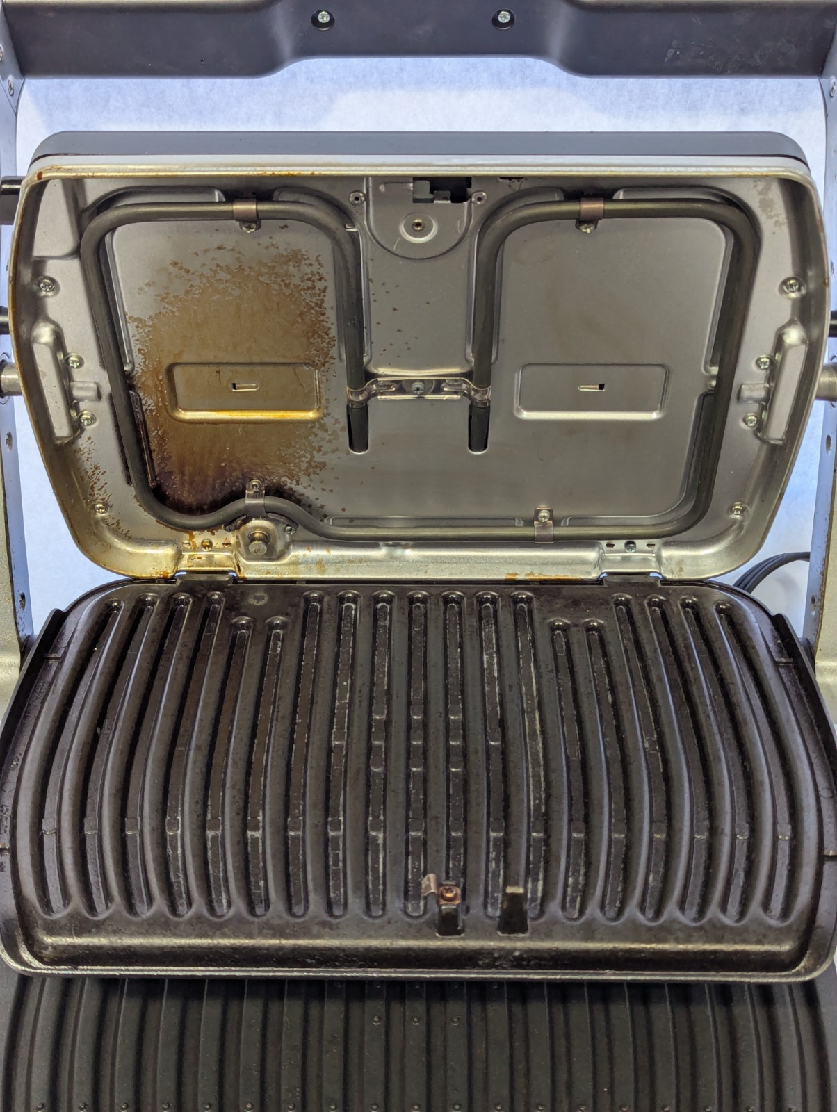 T-Fal OptiGrill Series 8351s1 Automatic Sensor Indoor Grill/w Detachable Plates