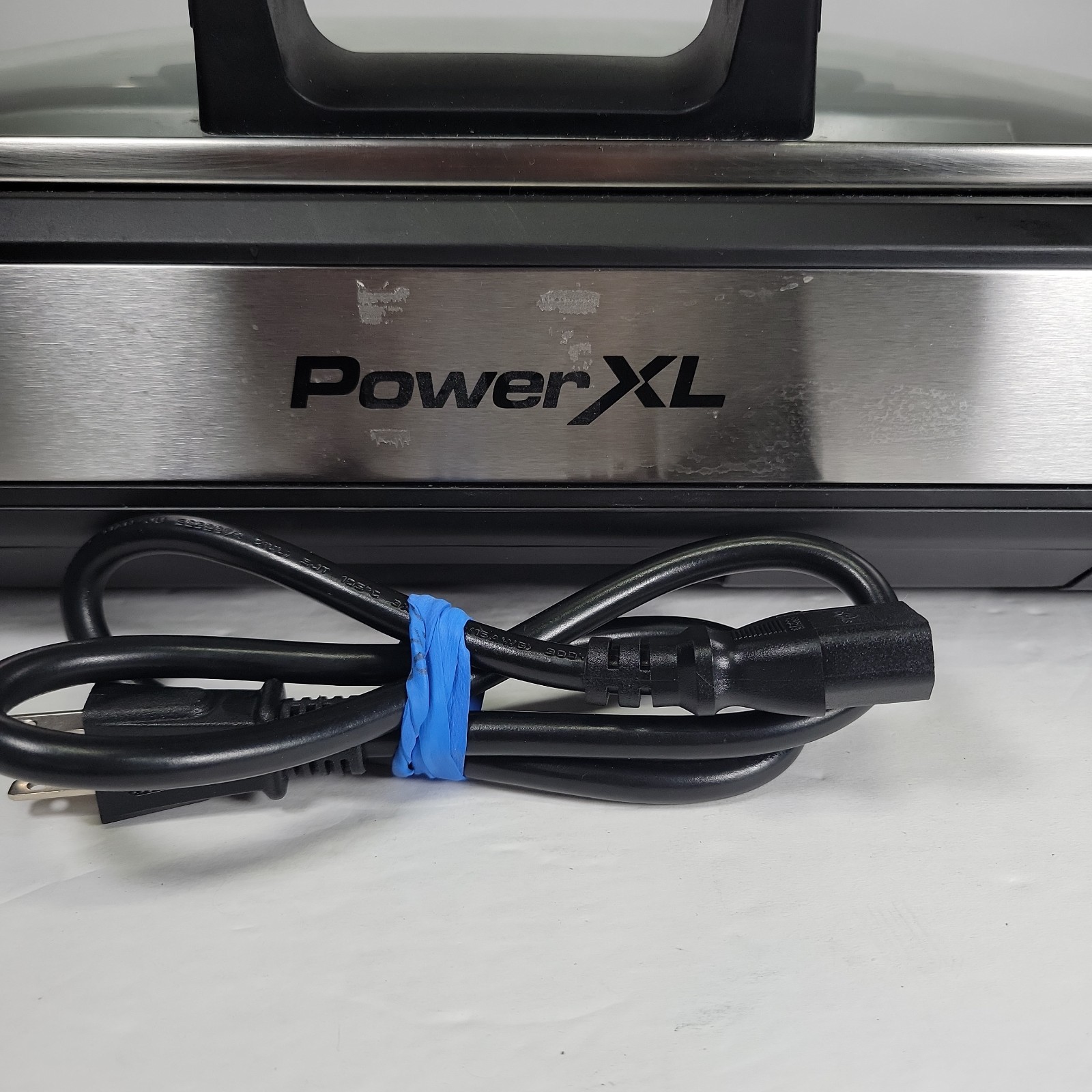 Power XL Smokeless Grill Elite Indoor Electric Grill with Tempered Glass Nice!