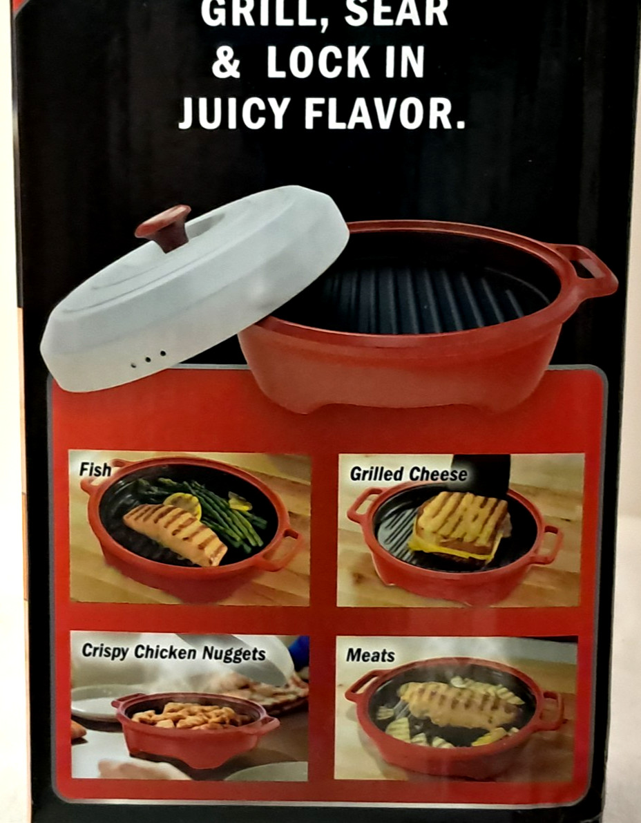 ROCKET CHEF TURBO GRILL DELUXE NIB