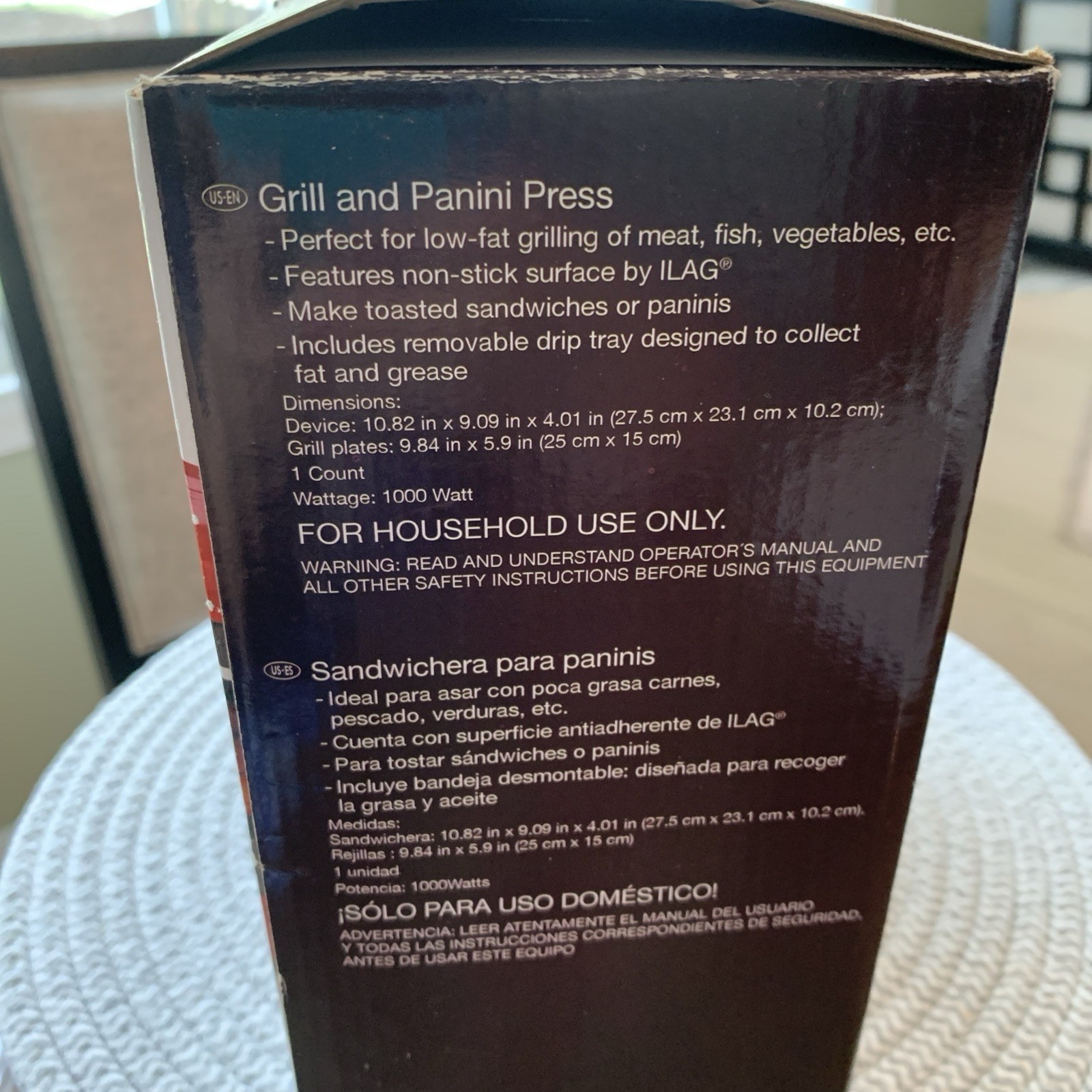 Silver crest grill and Panini press Sold At Lidl