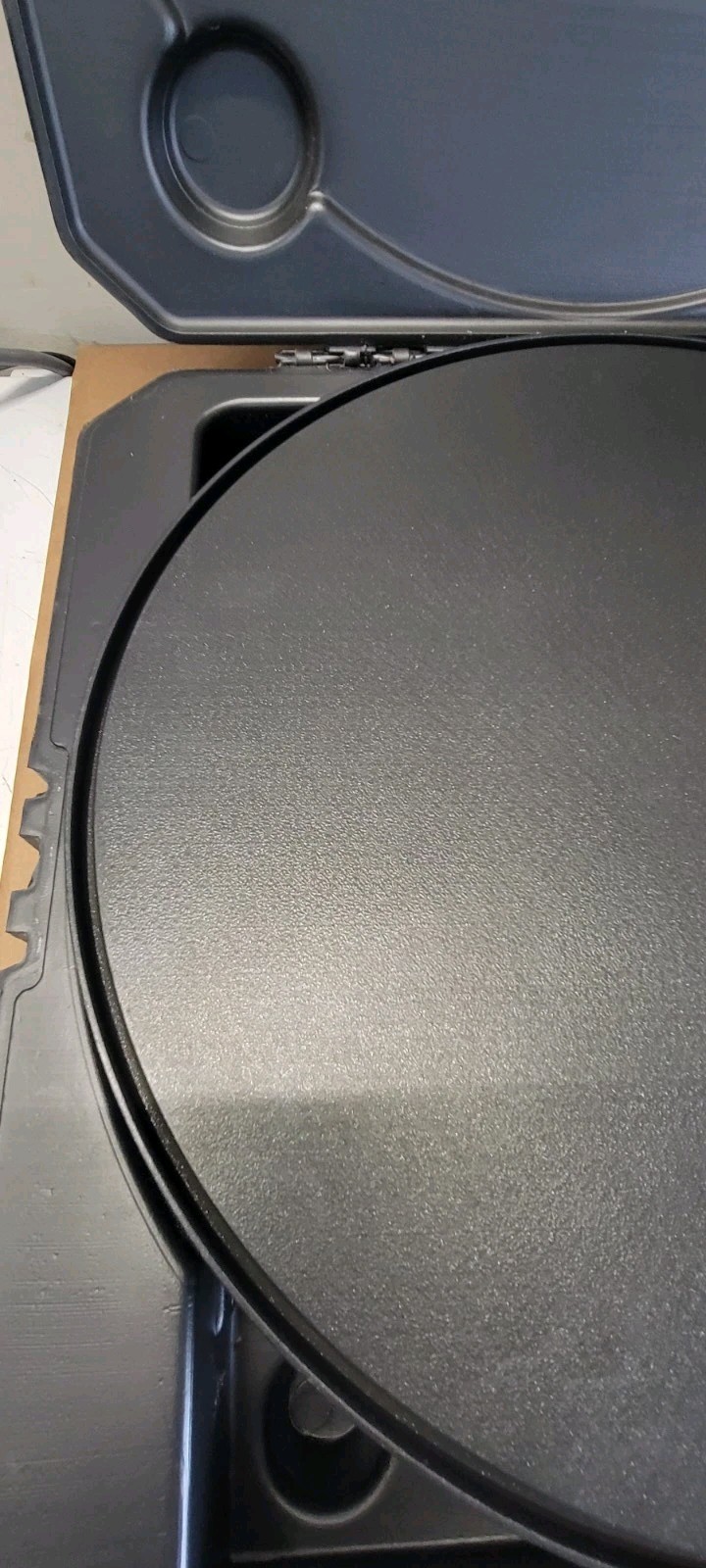 Supreme Griddle Pan for Grill or Stove Camping RV – WITH STORAGE CARRYING CASE