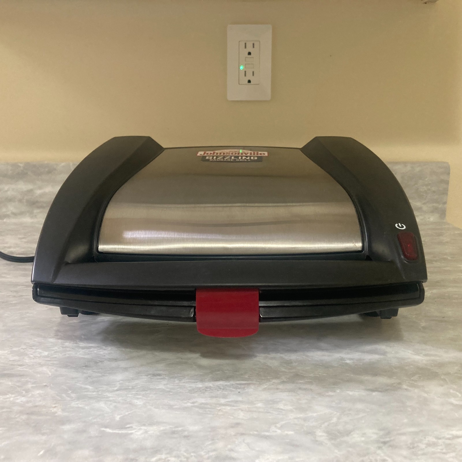 Johnsonville Sizzling Sausage Indoor Grill BTG-0498 drip tray not included