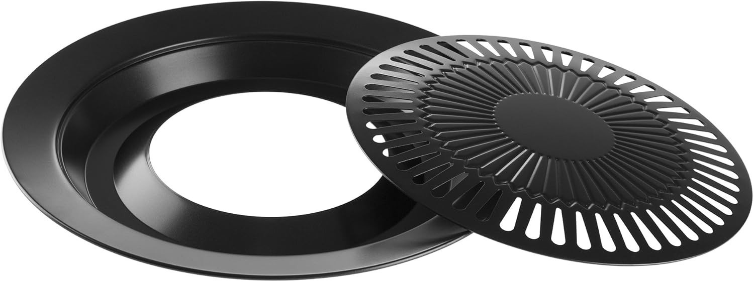 Compact Smokeless Stove Top Grill – Nonstick and Easy to Clean for Healthy Meals