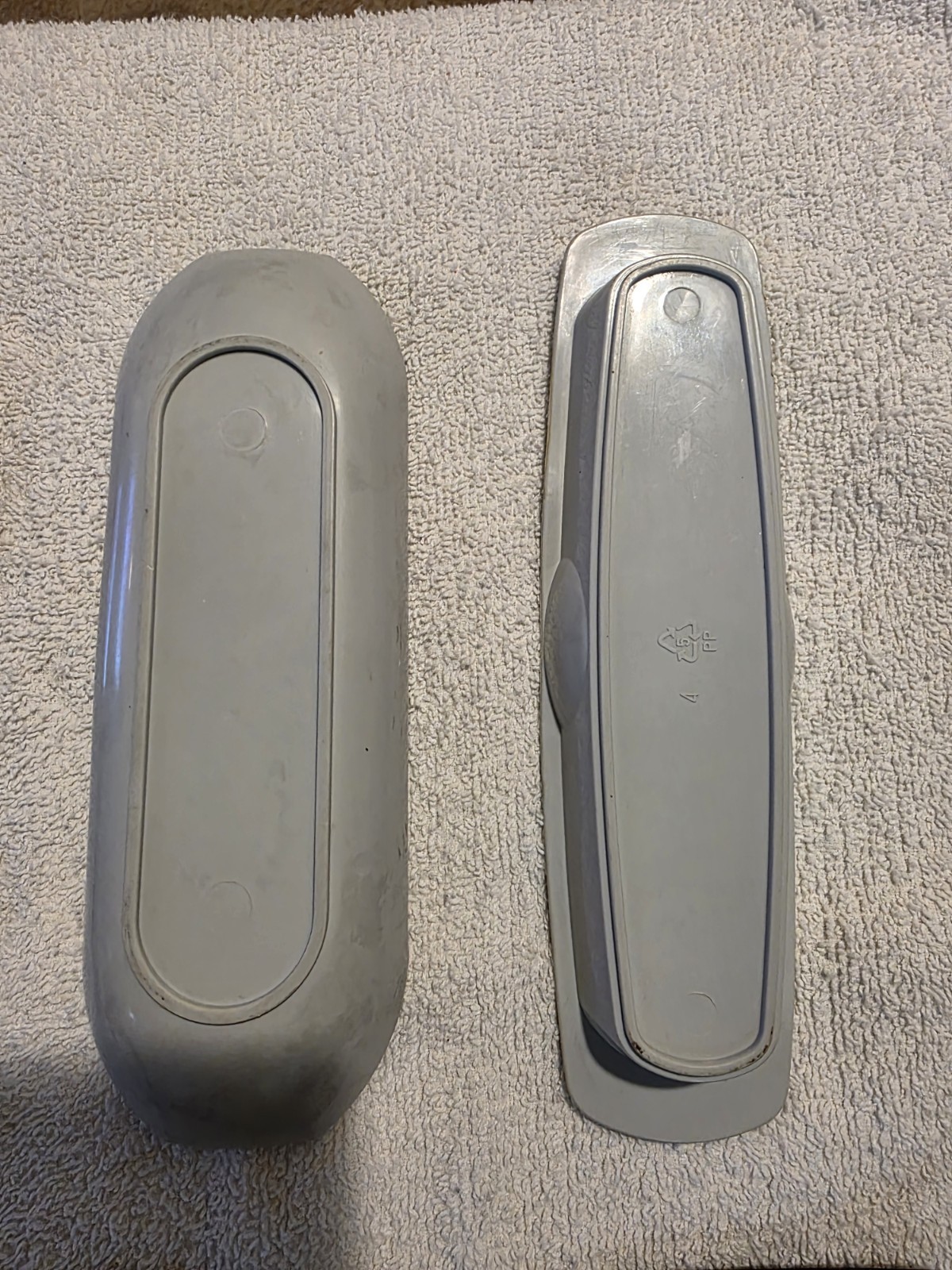 George Foreman Grill, 5 Scrapers And 2 Drip Trays Used
