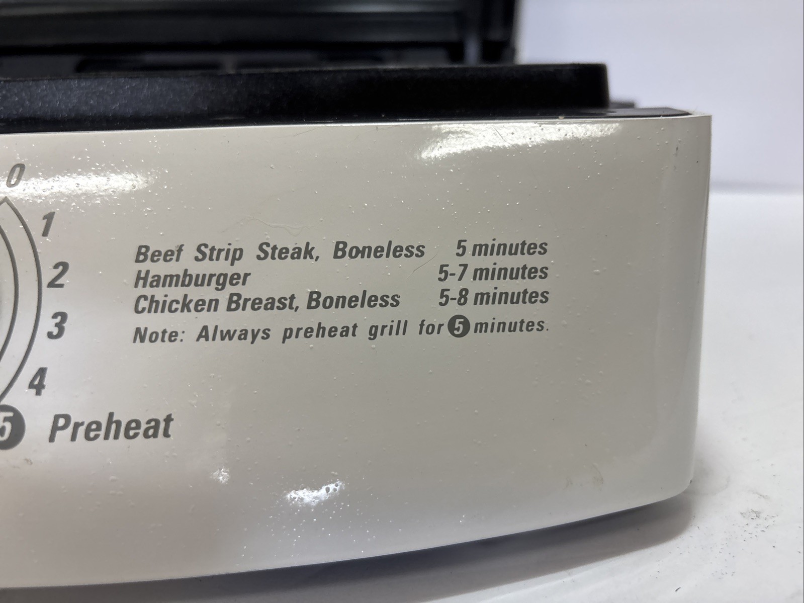 GE Removable Grid Contact Griddle Easy Clean And Tested