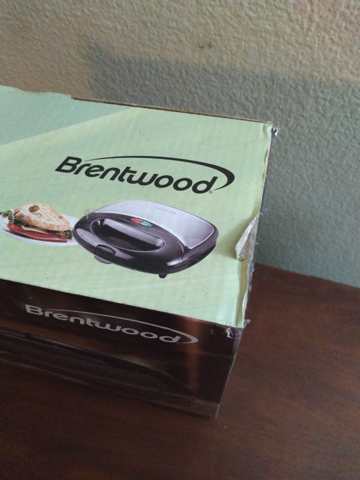 BRENTWOOD Panini Maker Baker Stainless Steel Nonstick