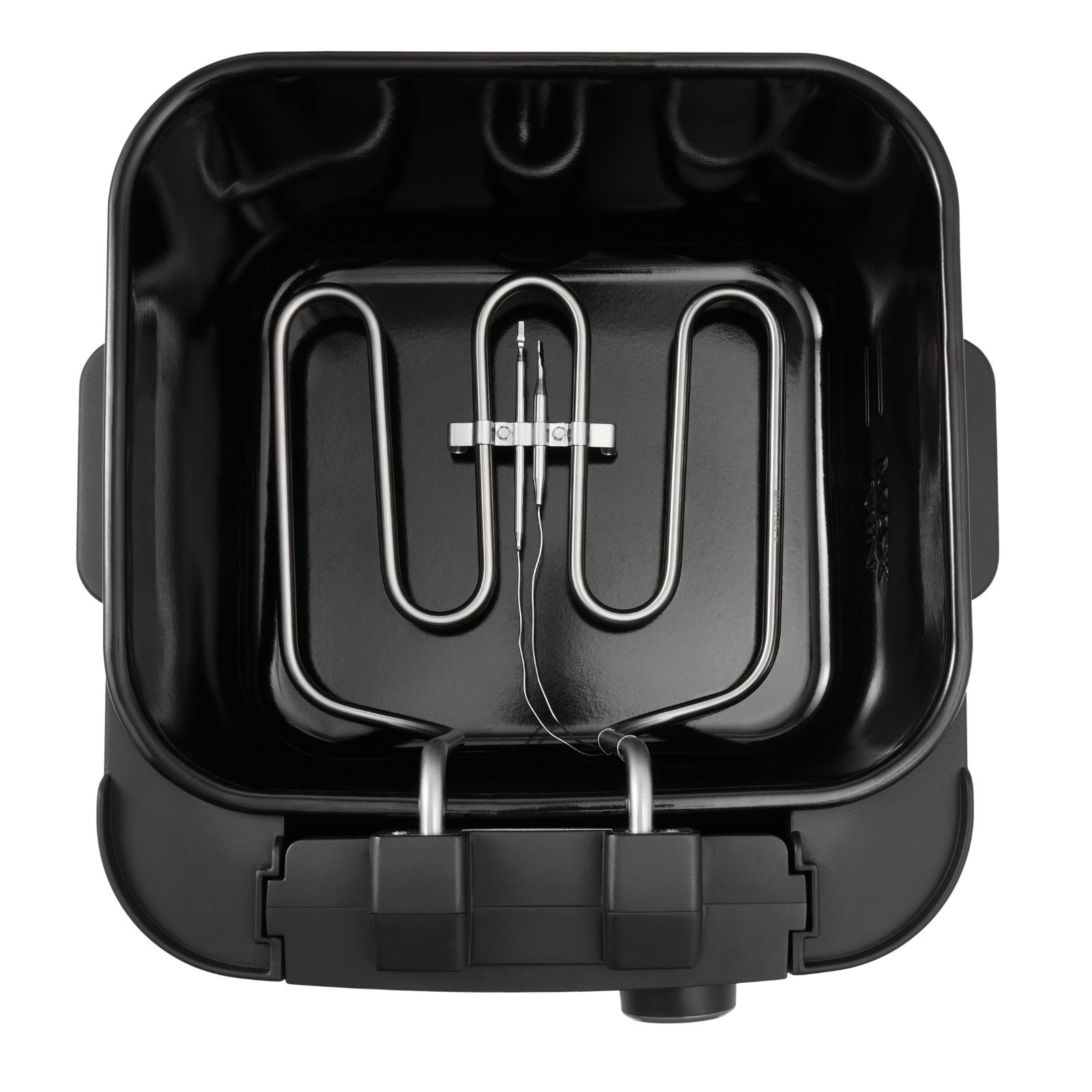 Mainstays 4-Liter Matte Black Electric Deep Fryer with Adjustable Temperature Co
