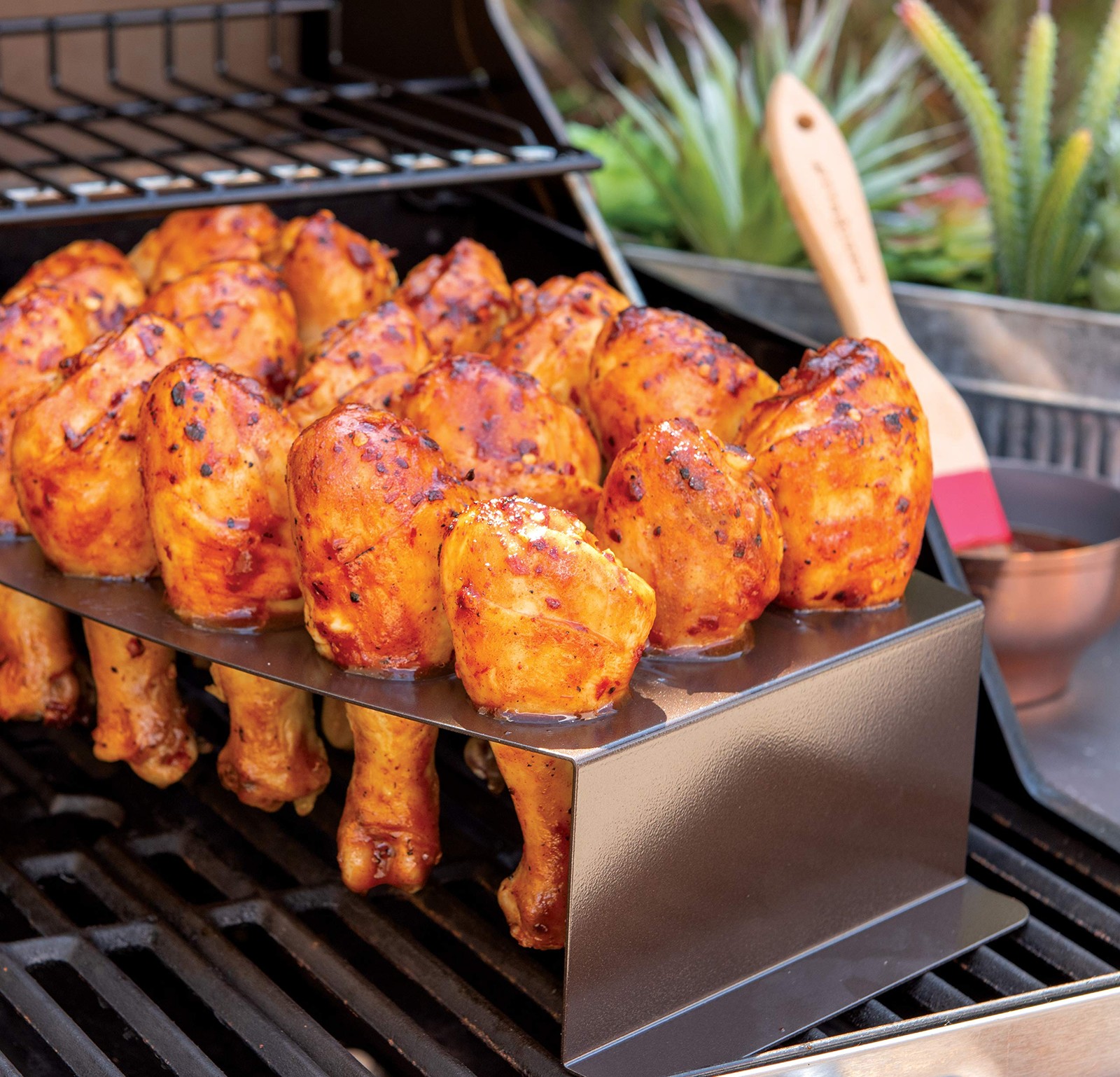 Nordic Ware 365 Indoor/Outdoor Chicken Leg Griller 8 by 13 inches, Nonstick