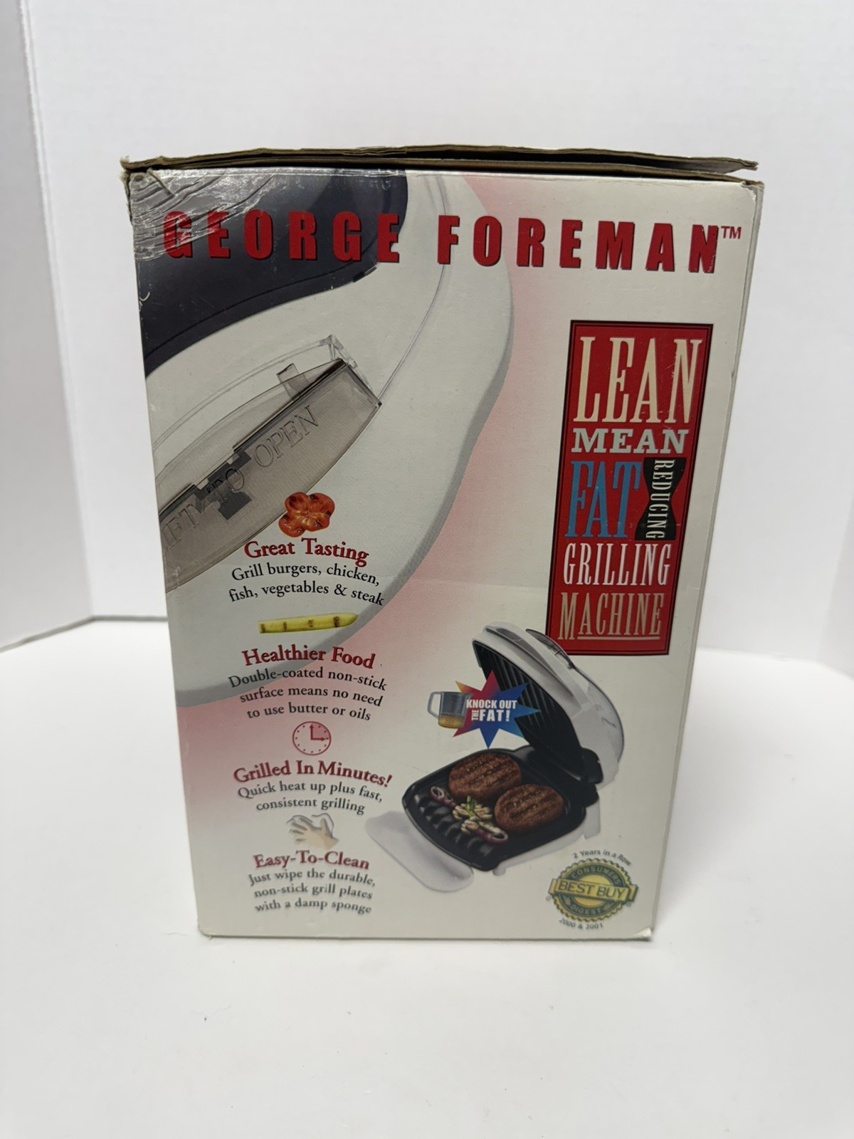 George Foreman lean mean Grilling Machine Model GR10ABW