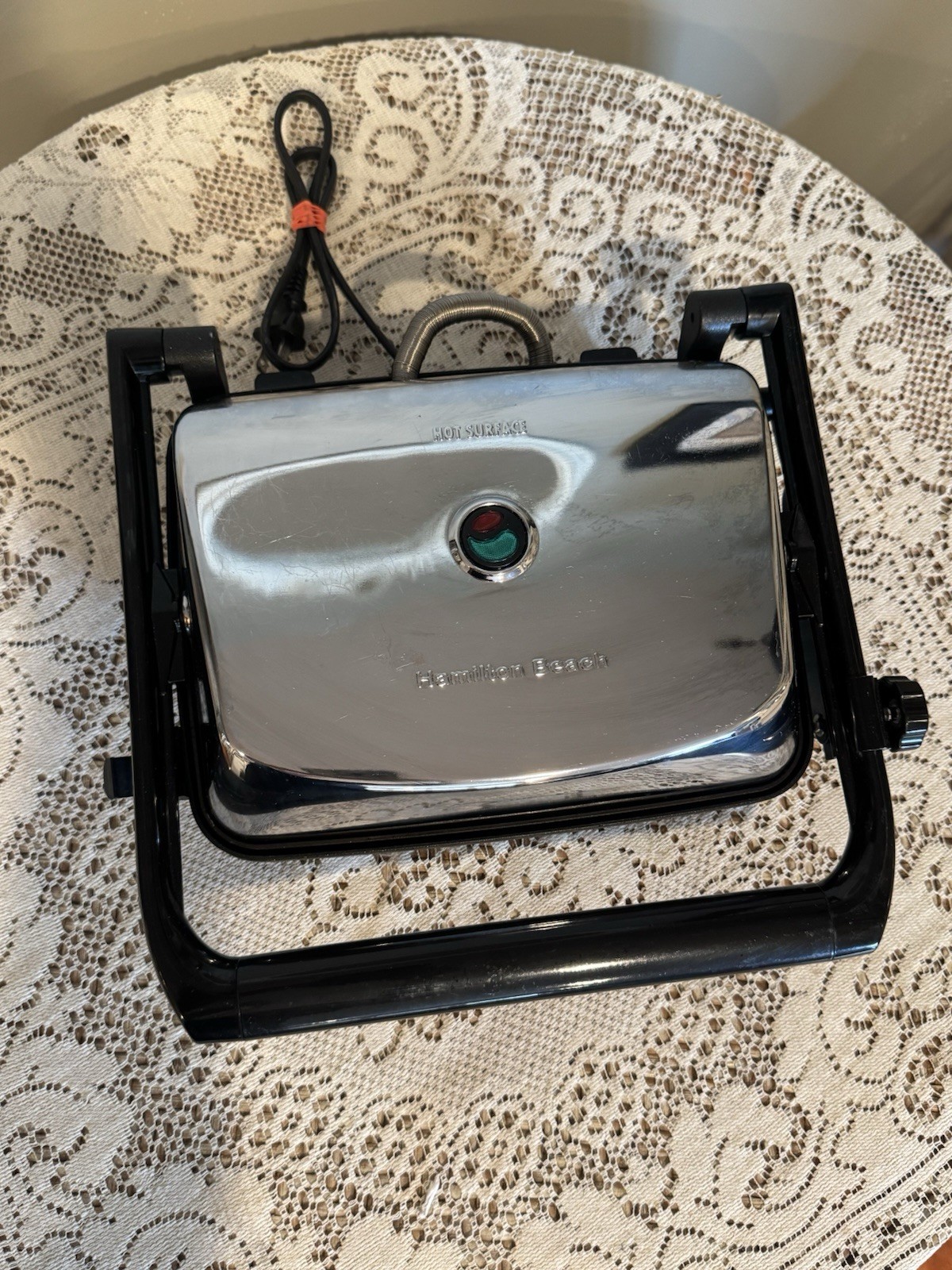 Hamilton Beach Panini Press Sandwich Grill Maker Pre-owned
